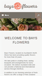 Mobile Screenshot of baysflowers.co.nz